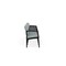 Lesro Lenox Steel 5 Seater with Center Arms, Ash (Blue) Seat, Ash Back, 106.5 W 24.5 L 32 H LS5103 - alternate 2